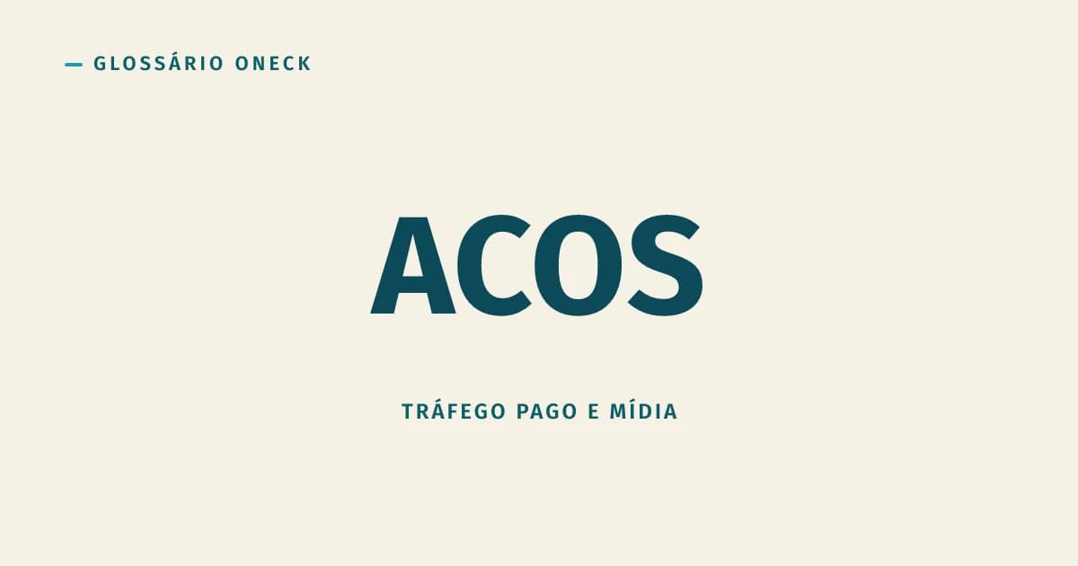 ACOS: o número que conta metade da história do marketplace