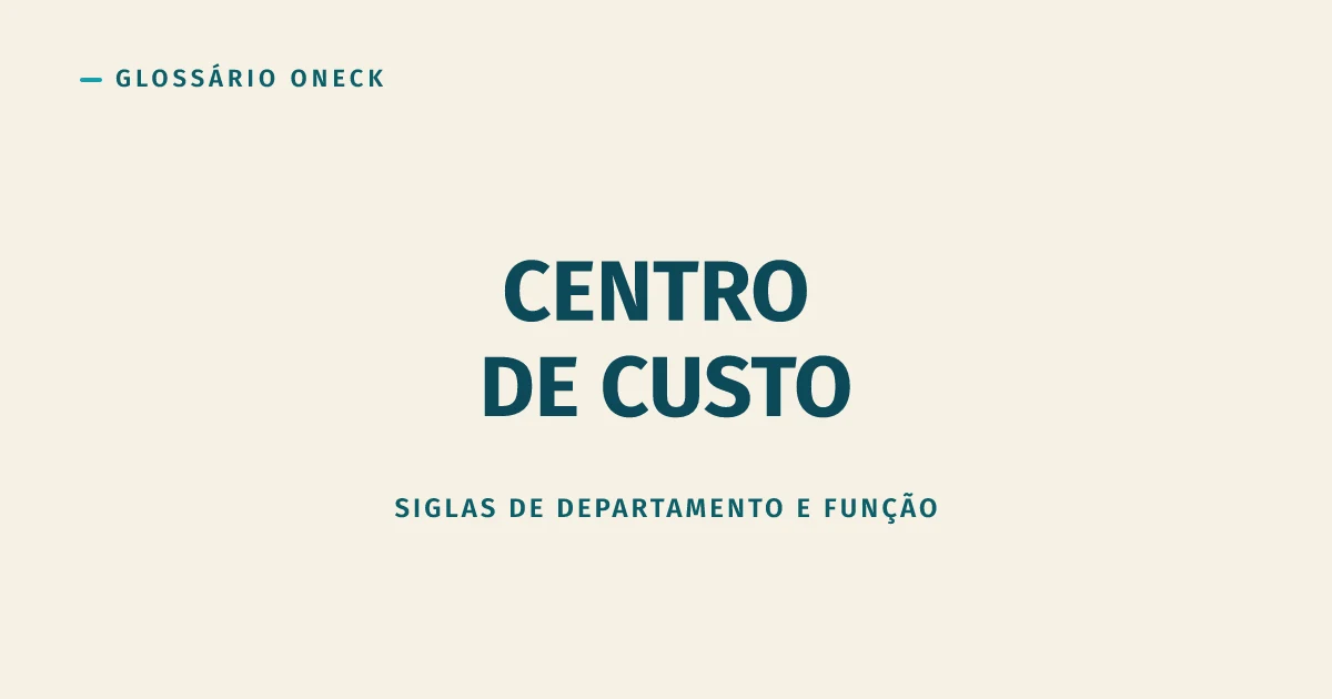 Centro de Custo: o Rótulo Contábil que Vira Arma Política