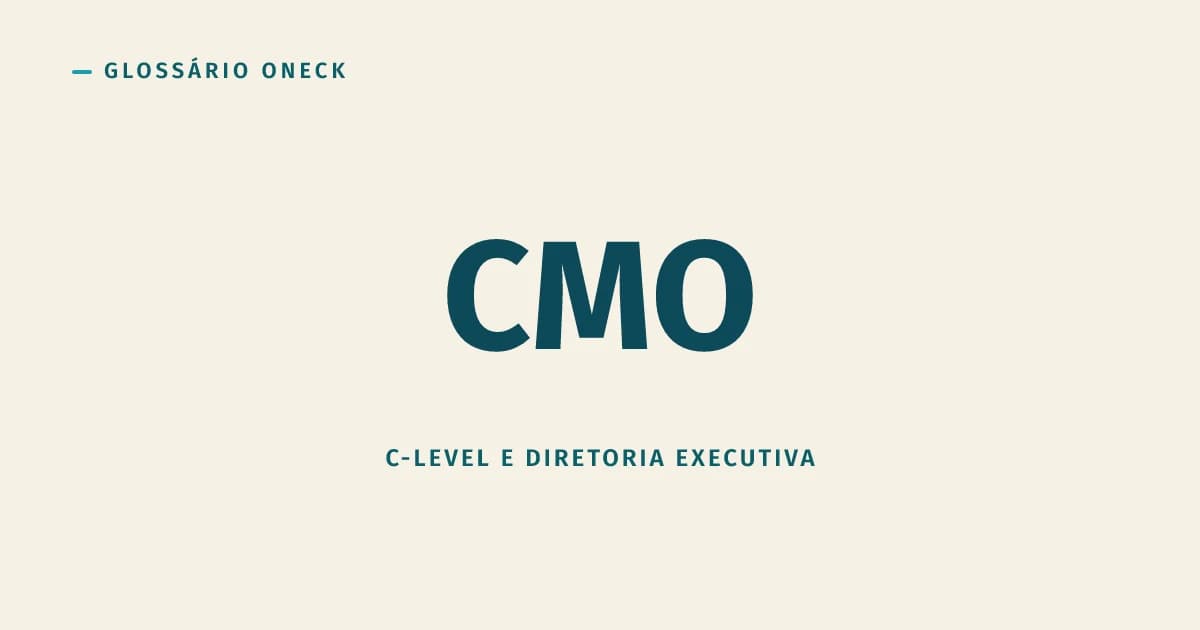 CMO: cobrado por vendas de um funil que não controla sozinho
