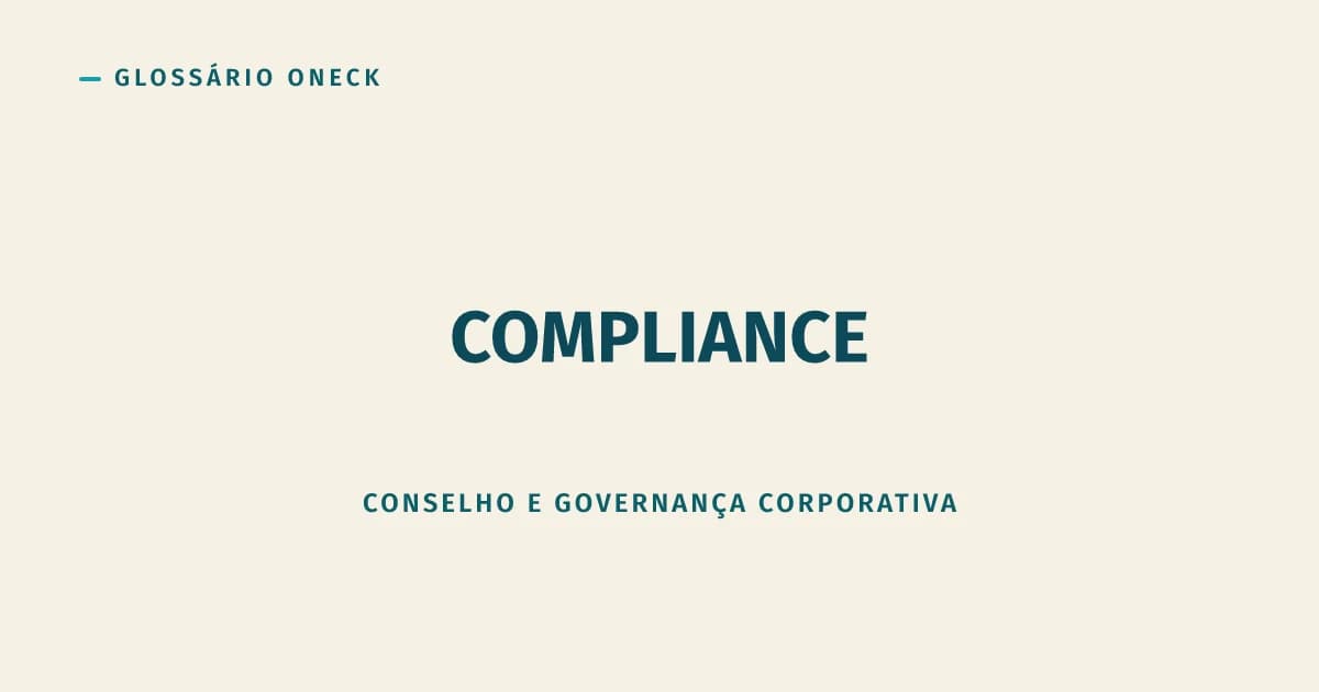Compliance: vira sinônimo de "não" quando devia ser proteção