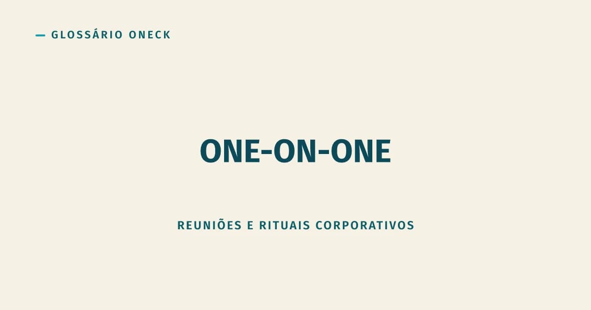 One-on-One (1:1): a reunião mais barata e a primeira cancelada