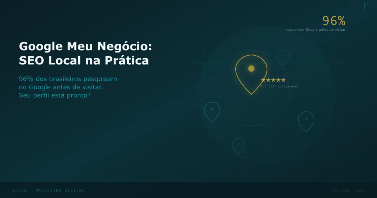Google Meu Negócio: o guia de SEO local que 96% dos seus clientes já usam (e você talvez ignore)